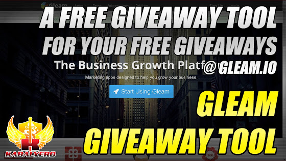 Gleam Giveaway Tool, A Free Giveaway Tool For Your Free Giveaways @ Gleam.io