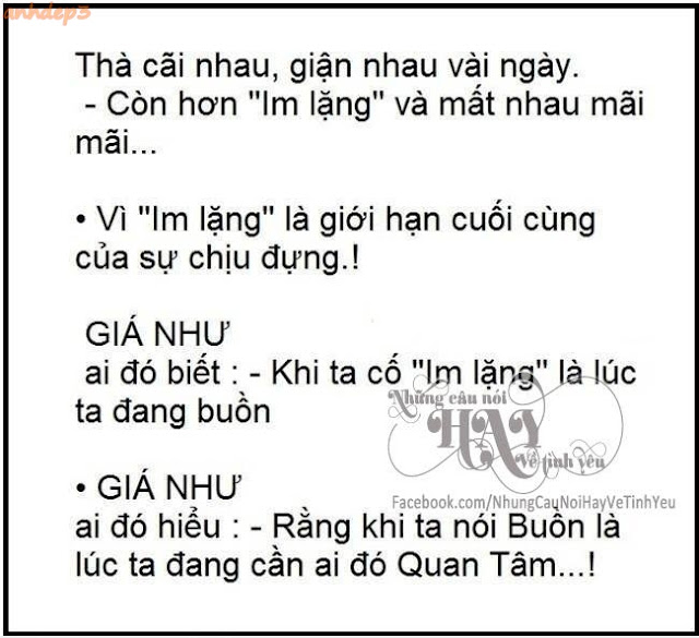 Những câu nói hay về tình yêu khi chia tay