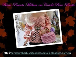 miniaturabarbieartesanatoemaispecuniamilliomcroche: Roupas de