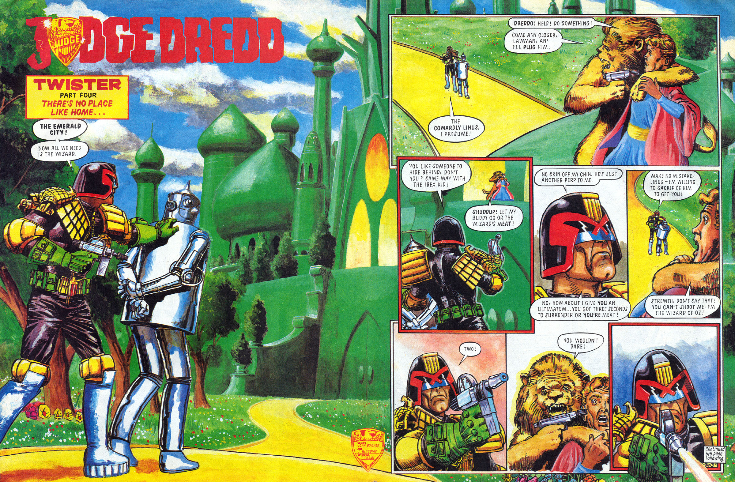 Read online Judge Dredd: The Complete Case Files comic -  Issue # TPB 12 (Part 1) - 185