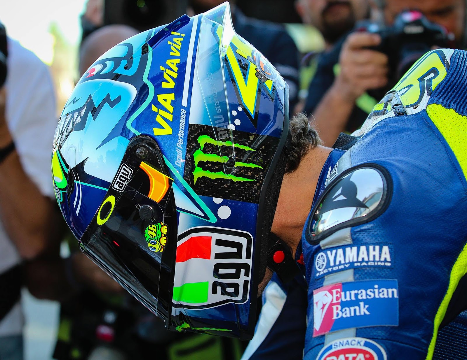 Racing Helmets Garage: Agv PistaGP V.Rossi Misano 2015 by Drudi ...