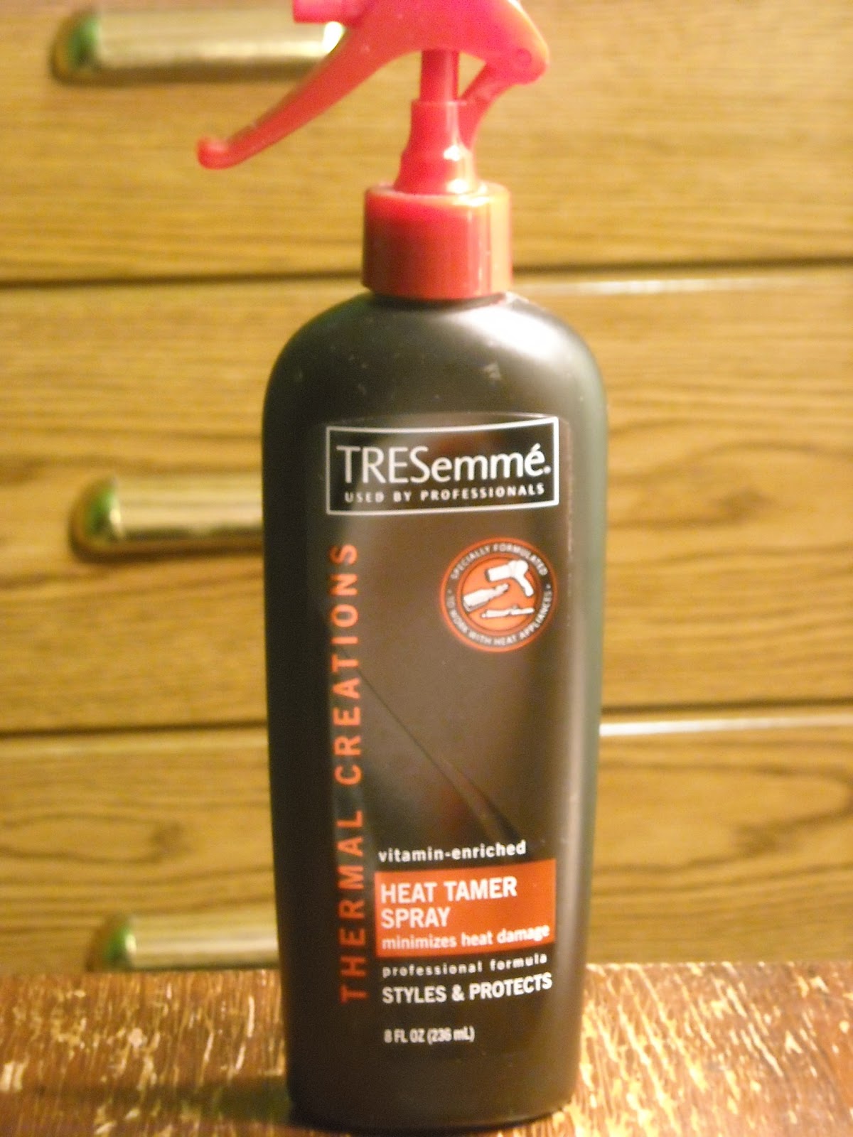 Ms. Emmy Review Tresemme Heat Tamer Spray
