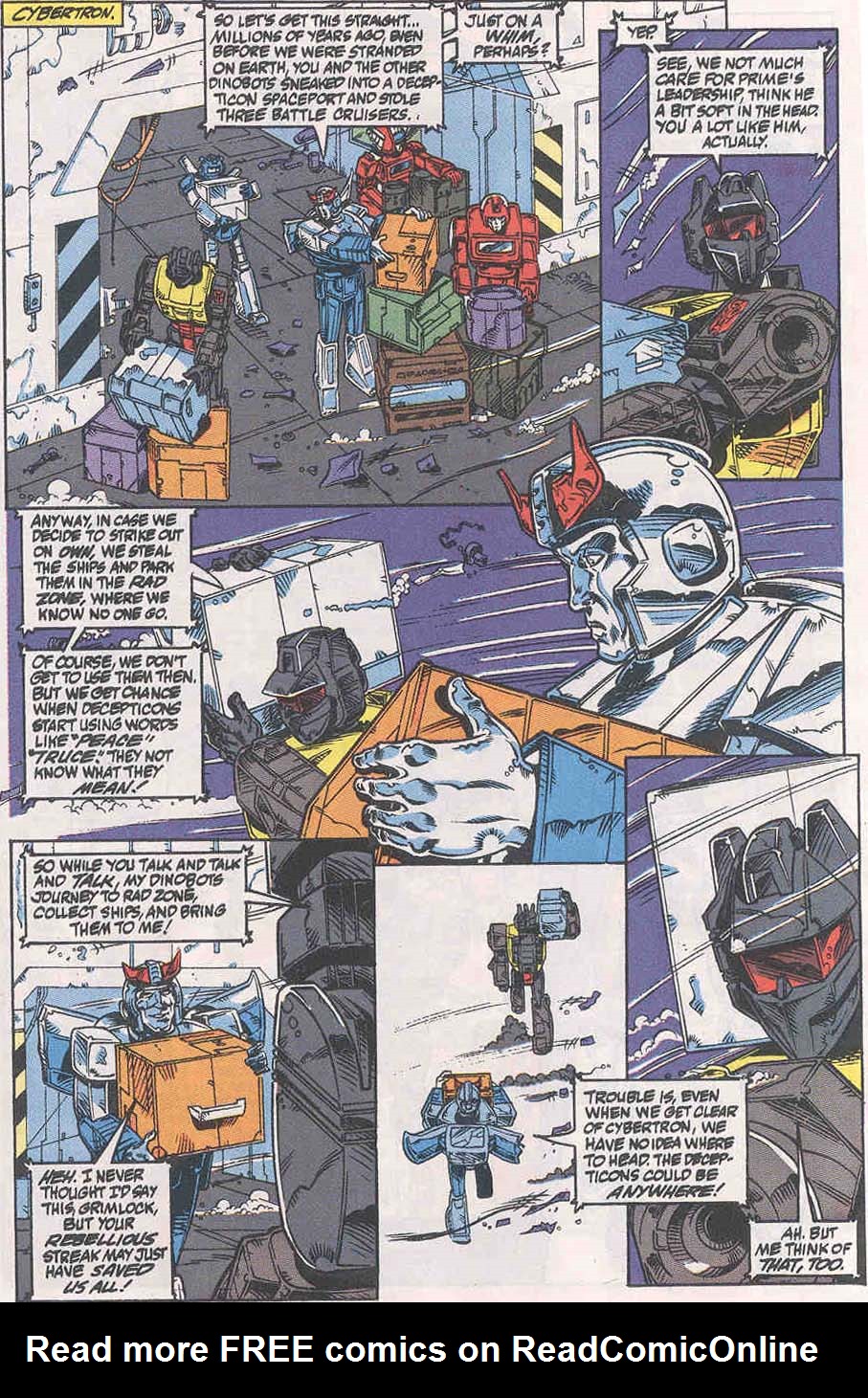 Read online The Transformers (1984) comic -  Issue #78 - 16