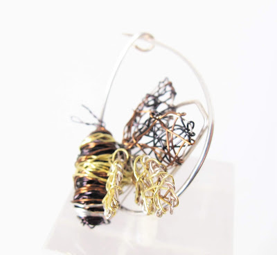 Insect jewelry, contemporary brooch