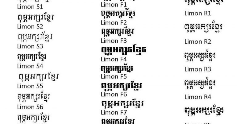 khmer unicode for mac
