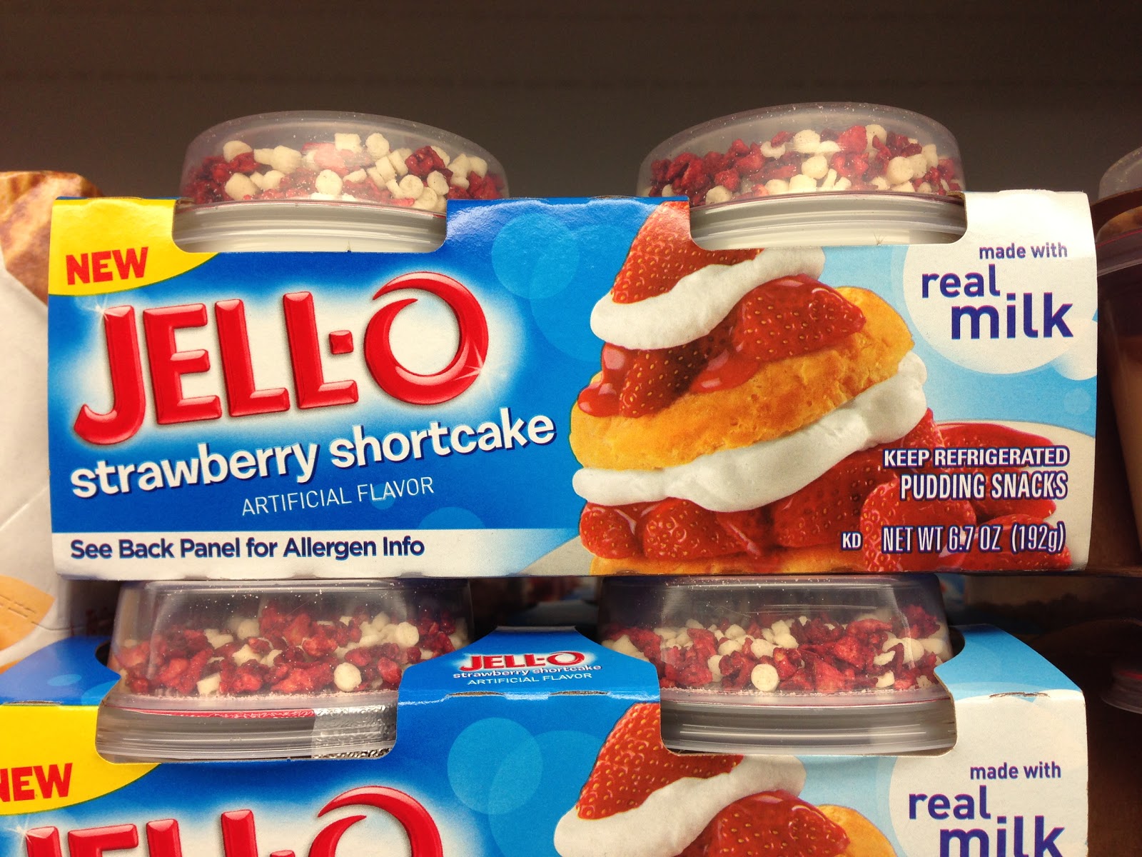 Crazy Food Dude Review JELLO MixIns Strawberry Shortcake Pudding