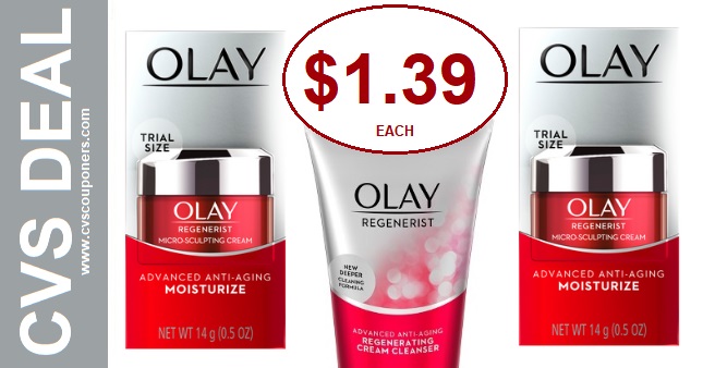 Cvs Olay Facial Cleanser Deal Only 1 39 5 12 5 18 Cvs