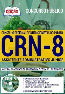 baixar Apostila Concurso CRN 8ª Região 2018 PDF
