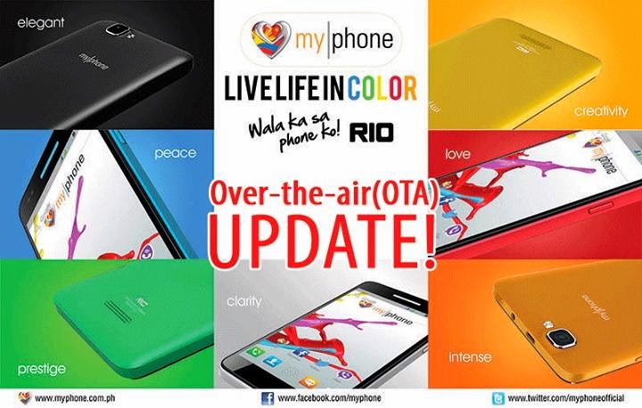 MyPhone Rio OTA Update