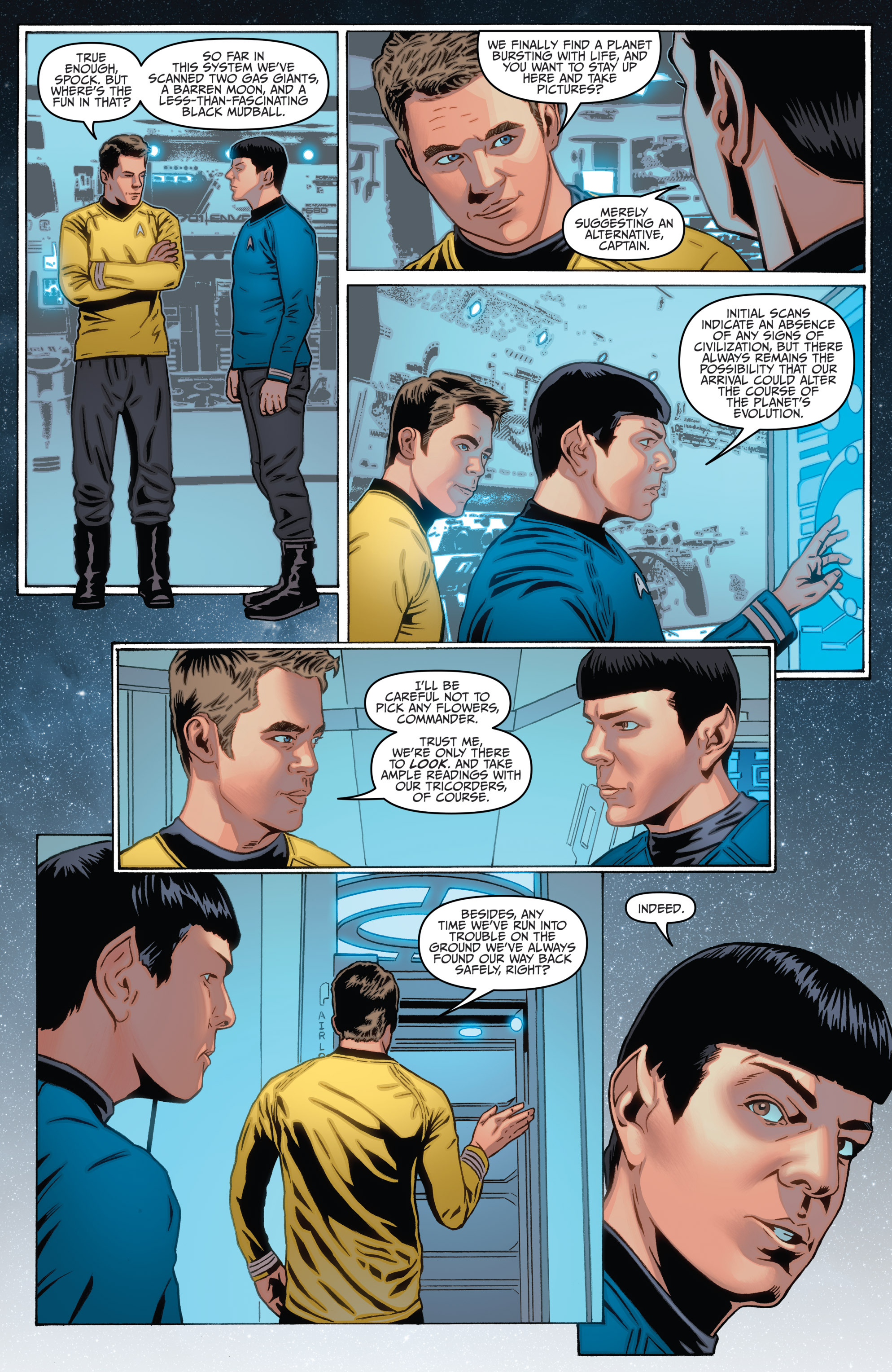 Read online Star Trek (2011) comic -  Issue #33 - 7
