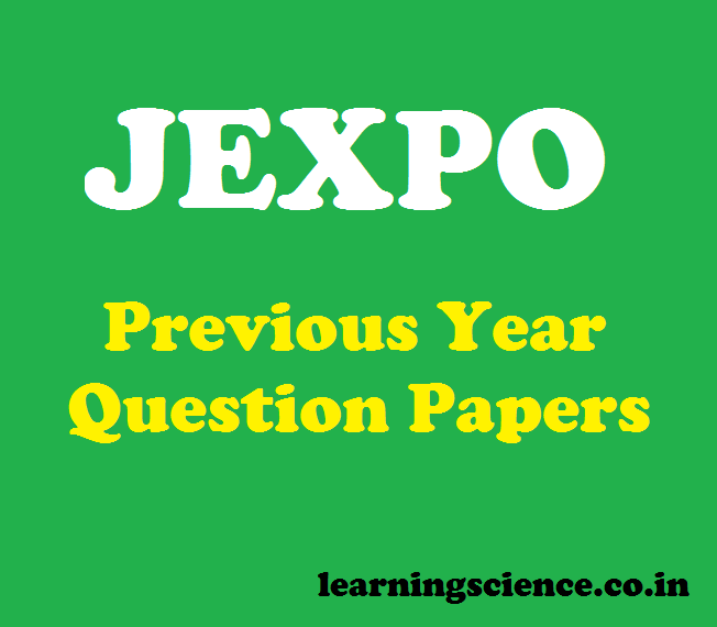 JEXPO - 2014 Mathematics Question Paper
