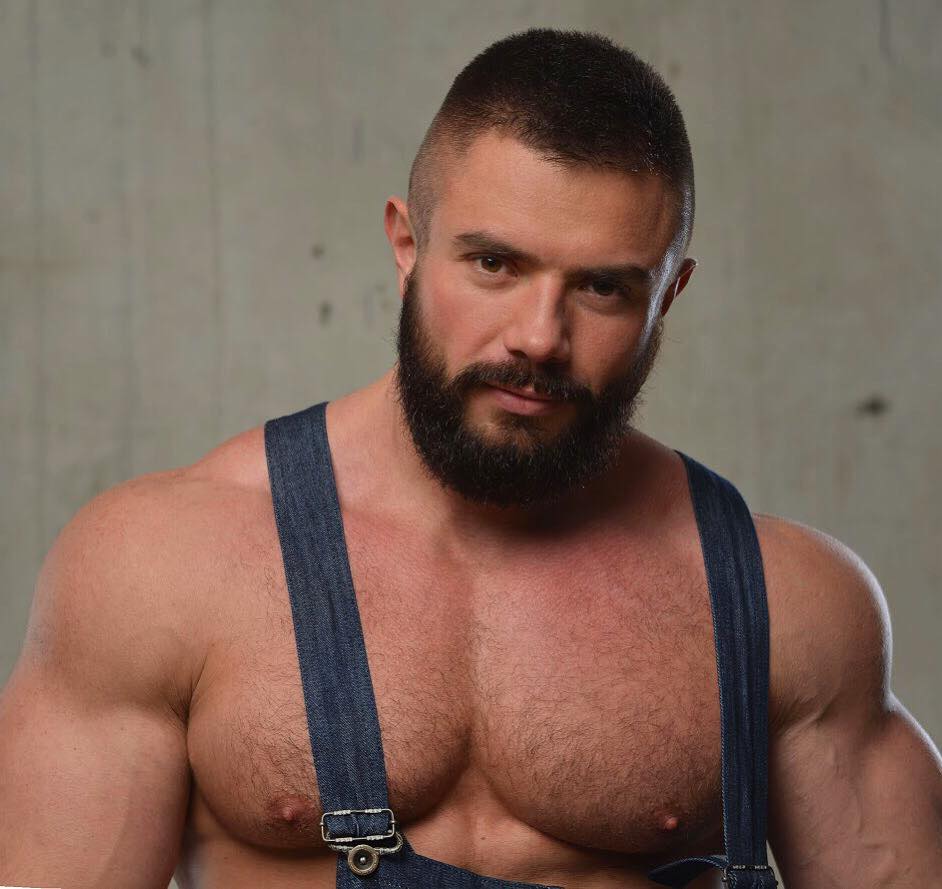 Gay bear bodybuilder