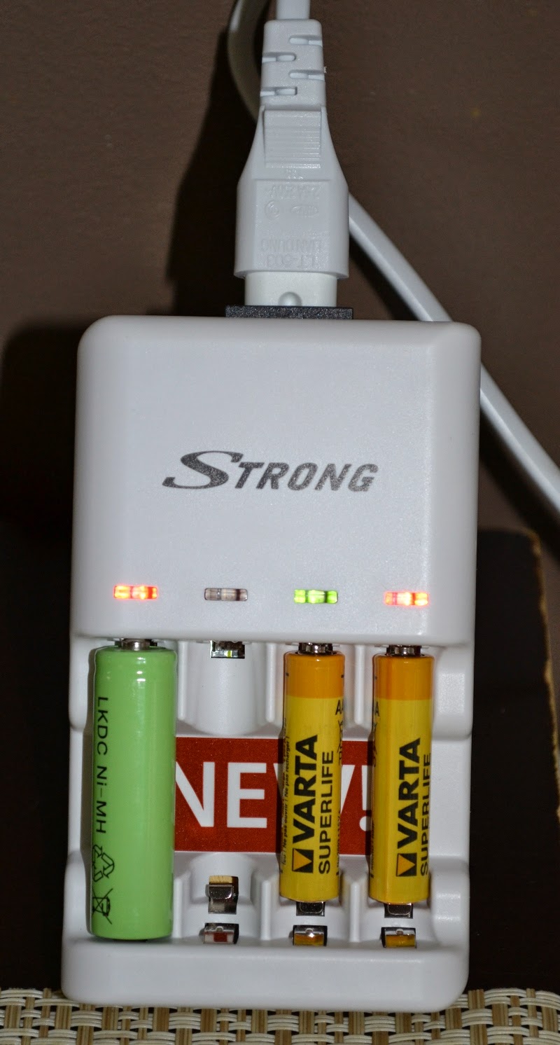 ladegerät für wegwerfbatterien