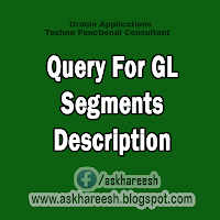 Query For GL Segments Description, askhareesh.blogspot.com