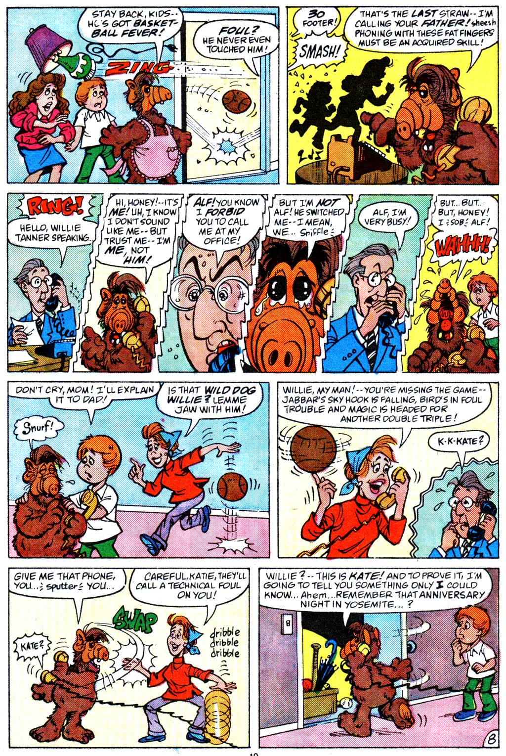 Read online ALF comic -  Issue #4 - 9