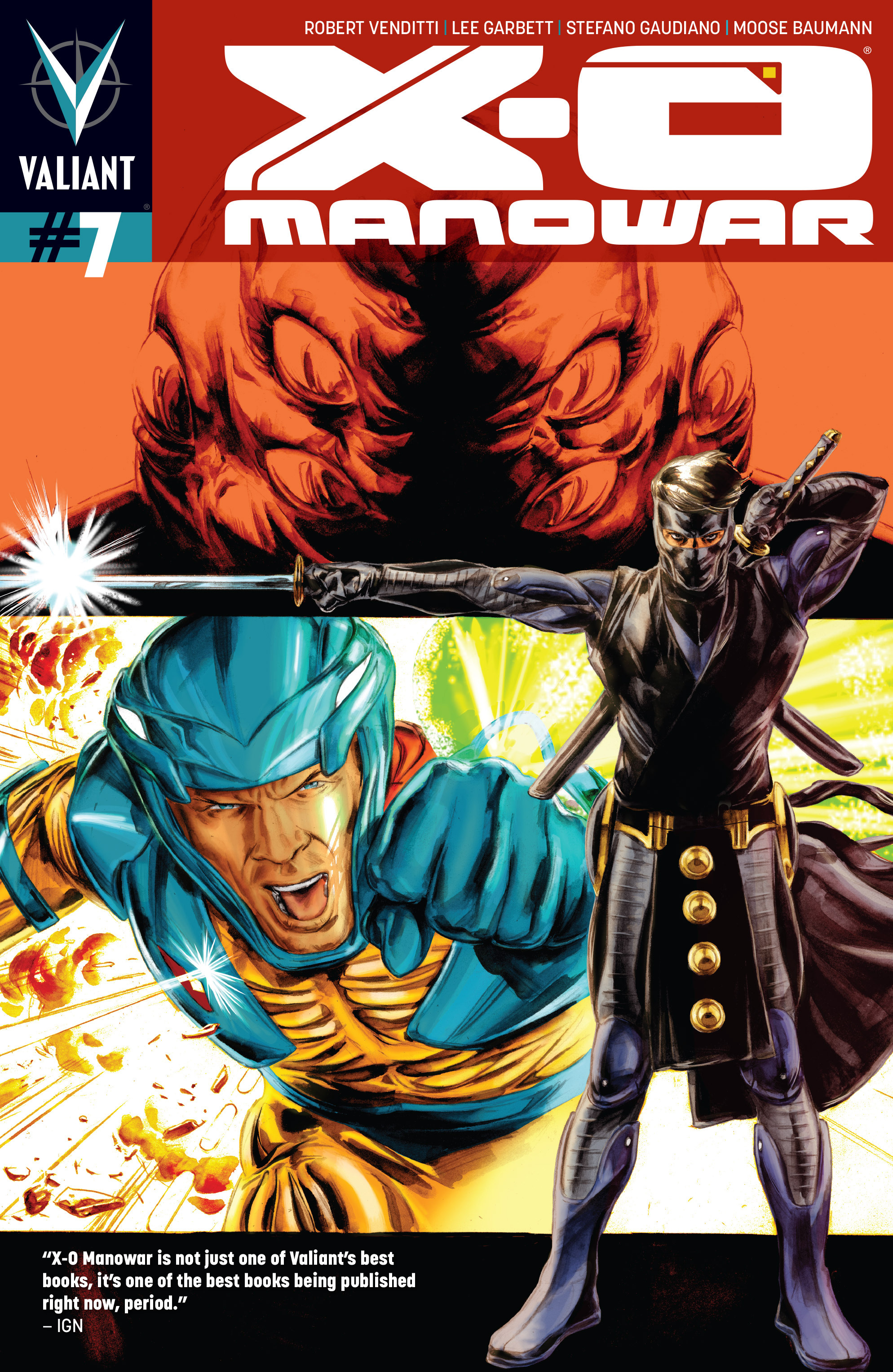Read online X-O Manowar (2012) comic -  Issue #7 - 1