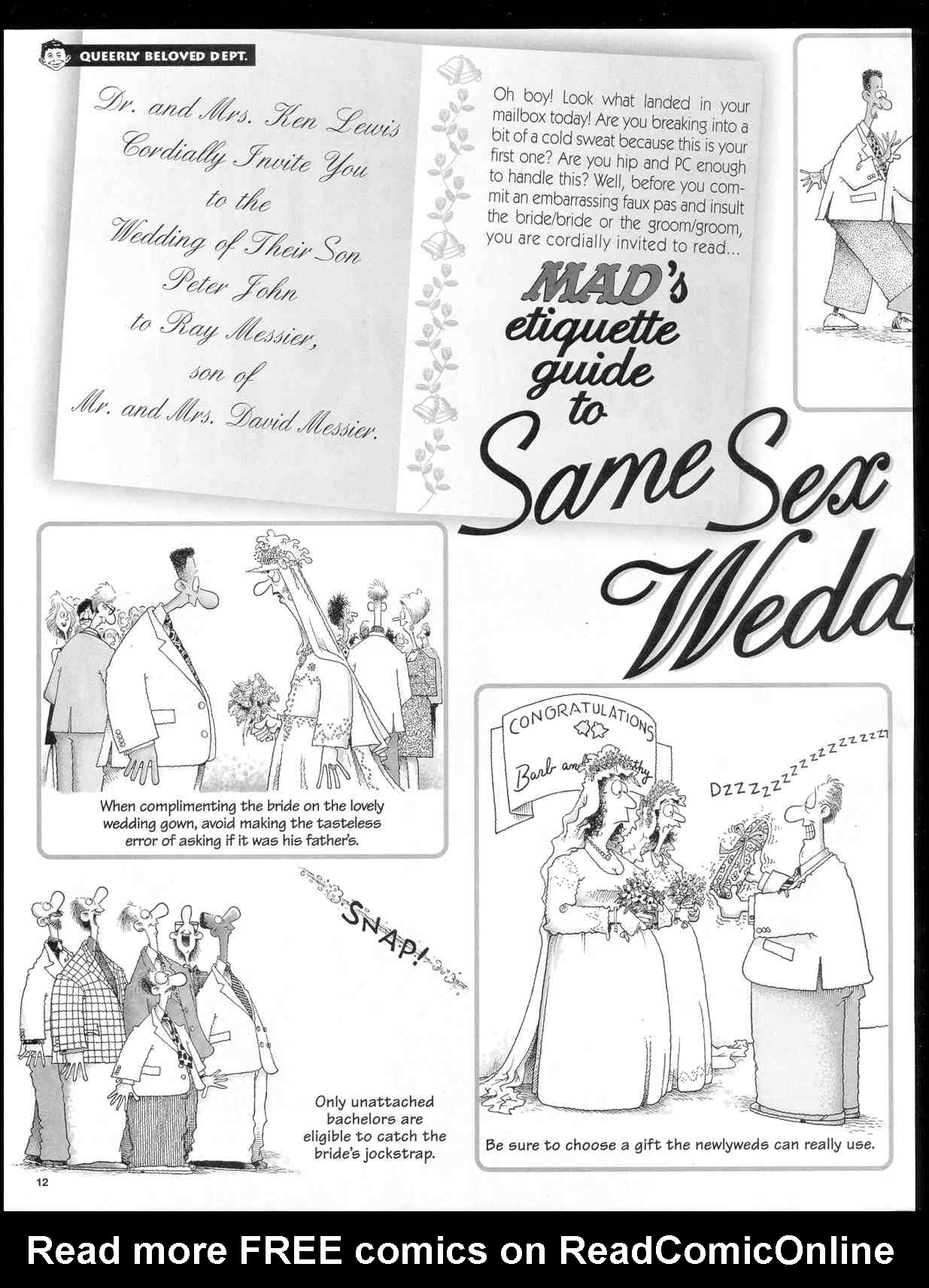 Read online MAD comic -  Issue #357 - 14