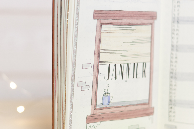 Janvier dans mon Bujo | Le blog de Lau Demoizelle
