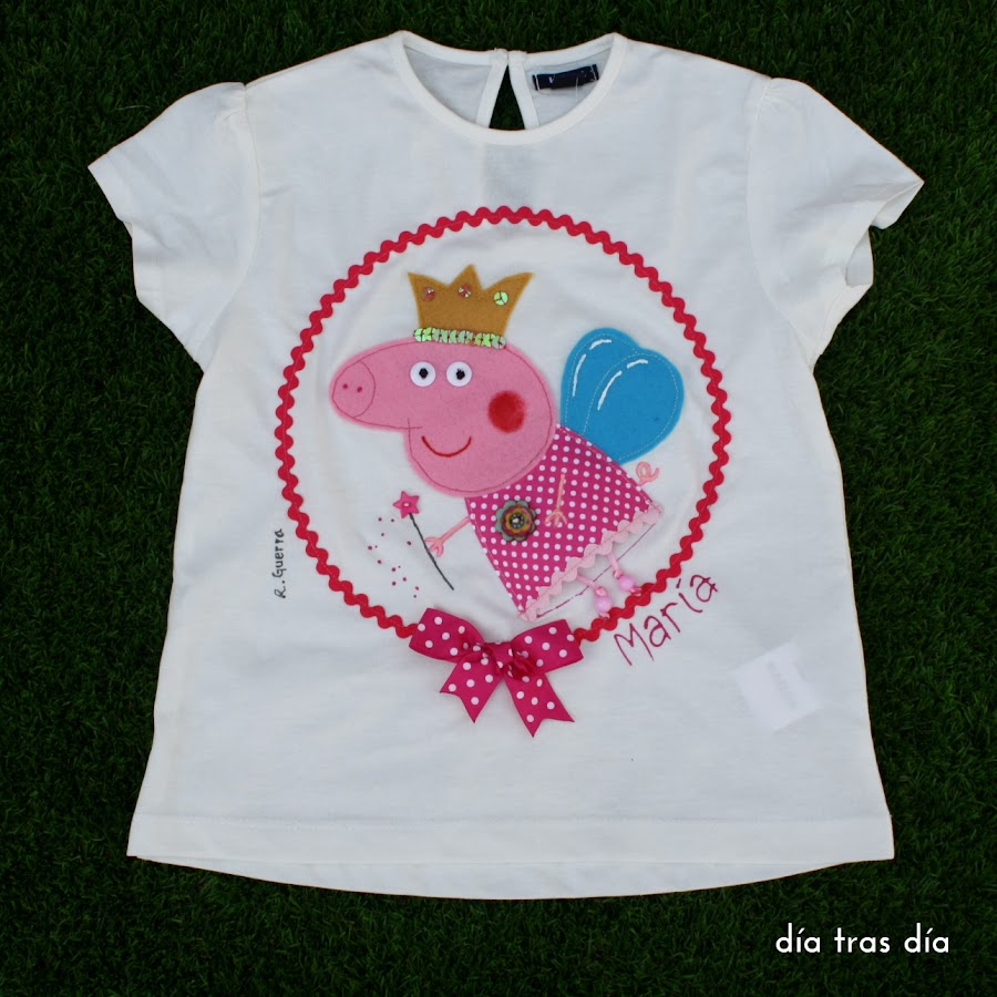 Camiseta Peppa Pig personalizada