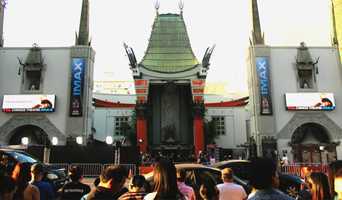 hollywood movie premiere chinese theatre los angeles