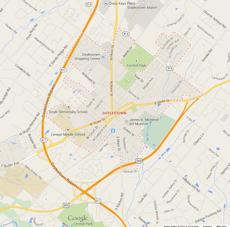 Doylestown Arts Festival Directions