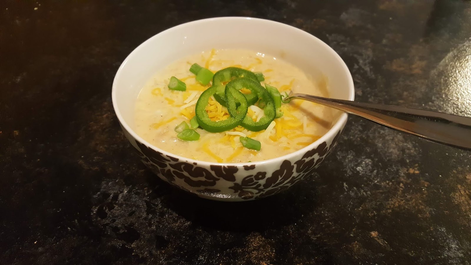 Cook with Sara Creamy Ground Chicken White Chili