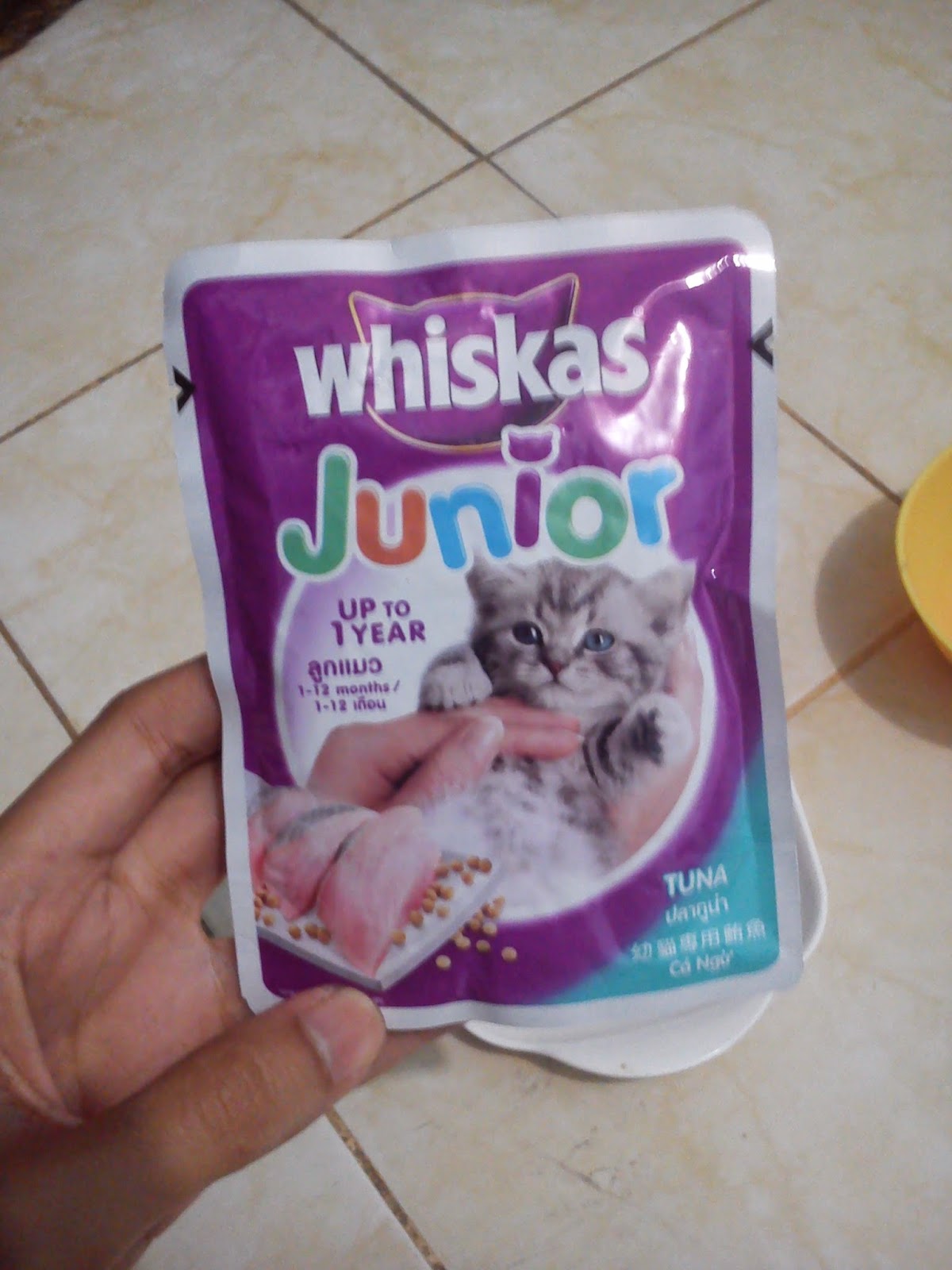 Whiskas basah junior