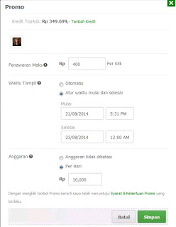 Jualan online Menggunakan tokopedia Ads