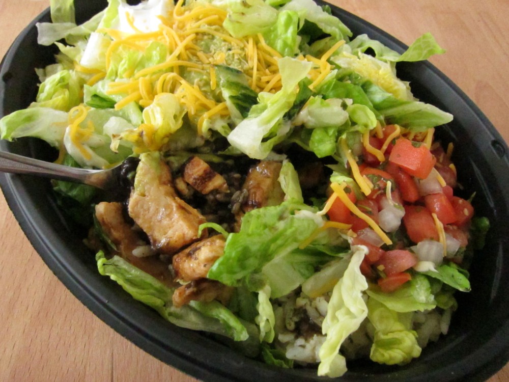 Review Taco Bell Chicken Cantina Power Bowl Brand Eating