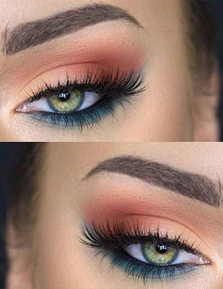 Thediypoint: Six Bride Wedding Day Eye Makeup Ideas