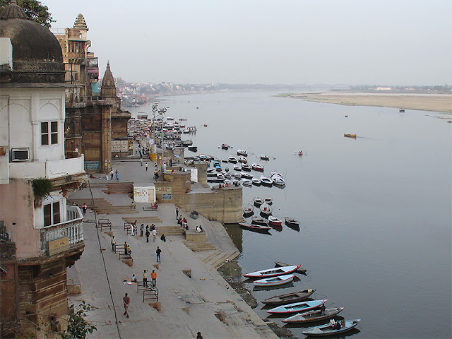 Le Gange et les ghâts