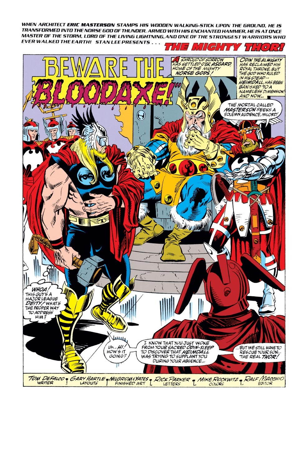 Read online Thor (1966) comic -  Issue #451 - 2