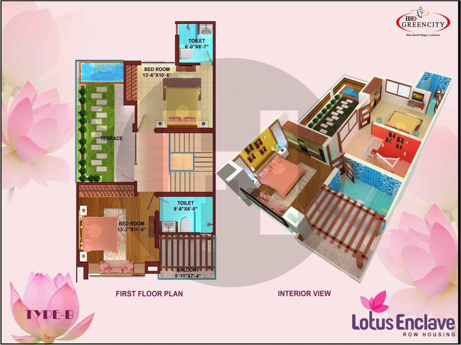 BBD Green City 2 BHK Villa Lotus Enclave in BBD Green City Lucknow
