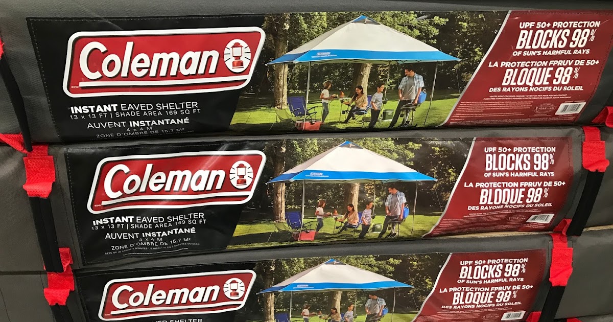 Coleman Instant Eaved Shelter Costco Weekender