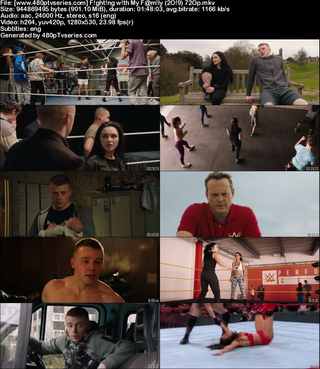 Download Fighting with My Family (2019) 900MB Full English Movie Download 720p Web-DL Free Watch Online Full Movie Download Worldfree4u 9xmovies