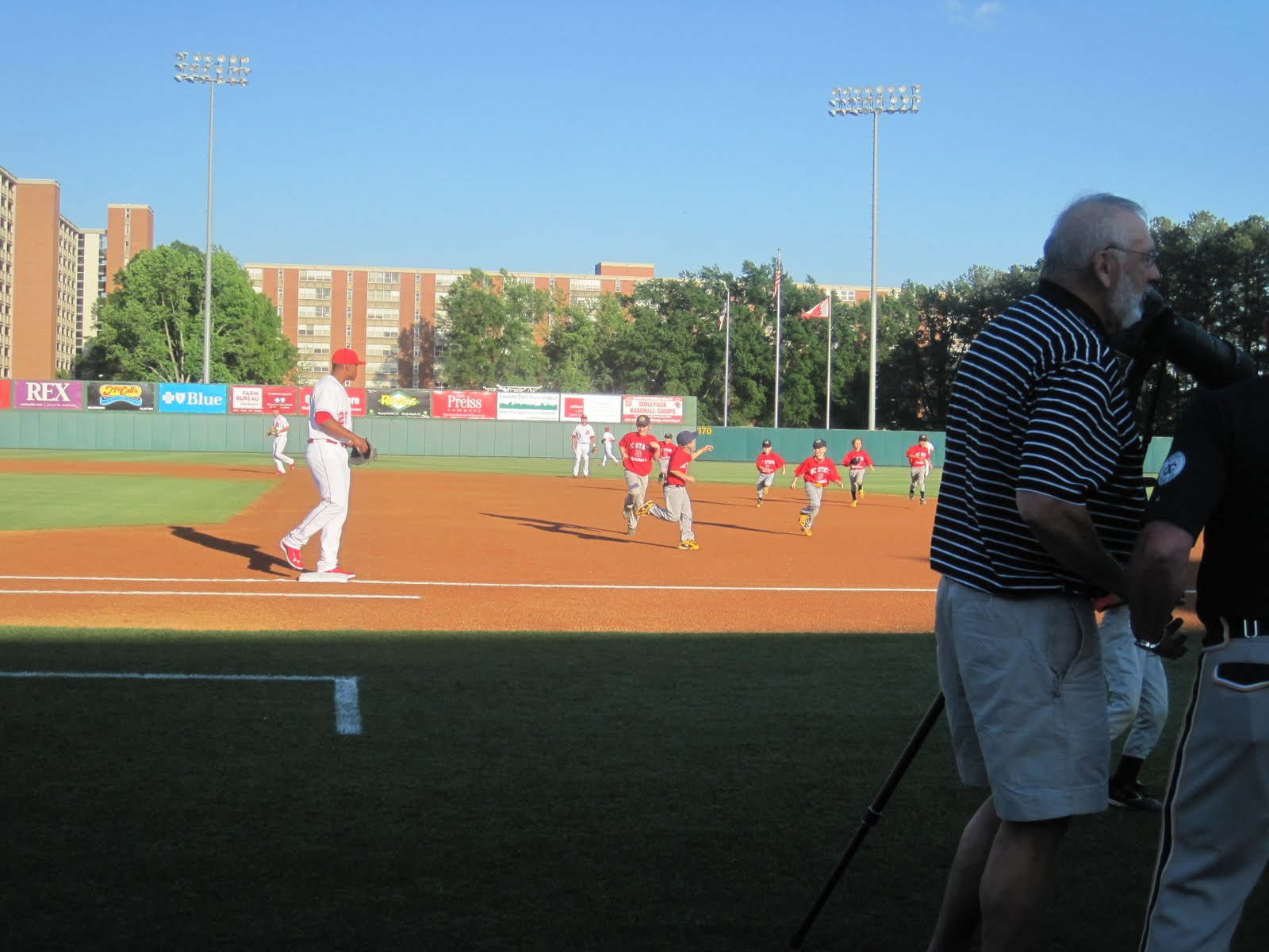West Raleigh Riverdogs Special Guests at the NC State Baseball Game