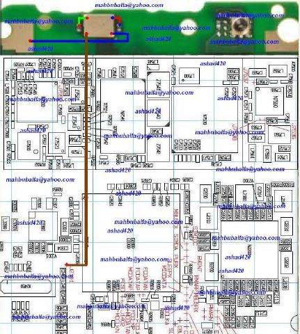 Nokia C5 Microphone Problem Picture Help | Phone Repairing circuit diagram nokia c1 01 
