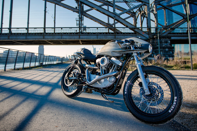 Caffeine fix - Barista Harley Davidson Sportster