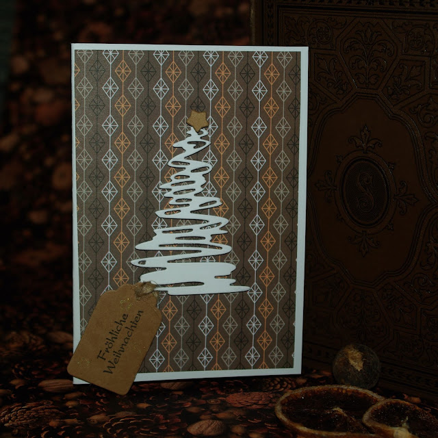 [DIY] Last Minute Christmas Card Schnelle Weihnachtsbaum.Karte