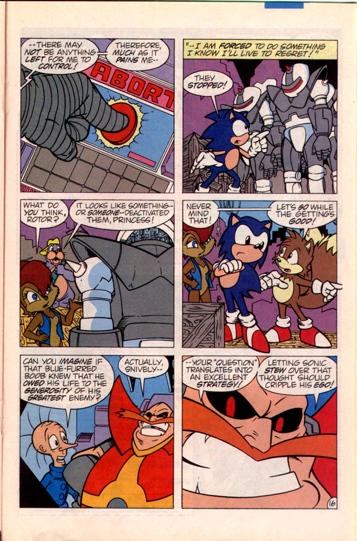 Read online Sonic The Hedgehog comic -  Issue #22 - 18