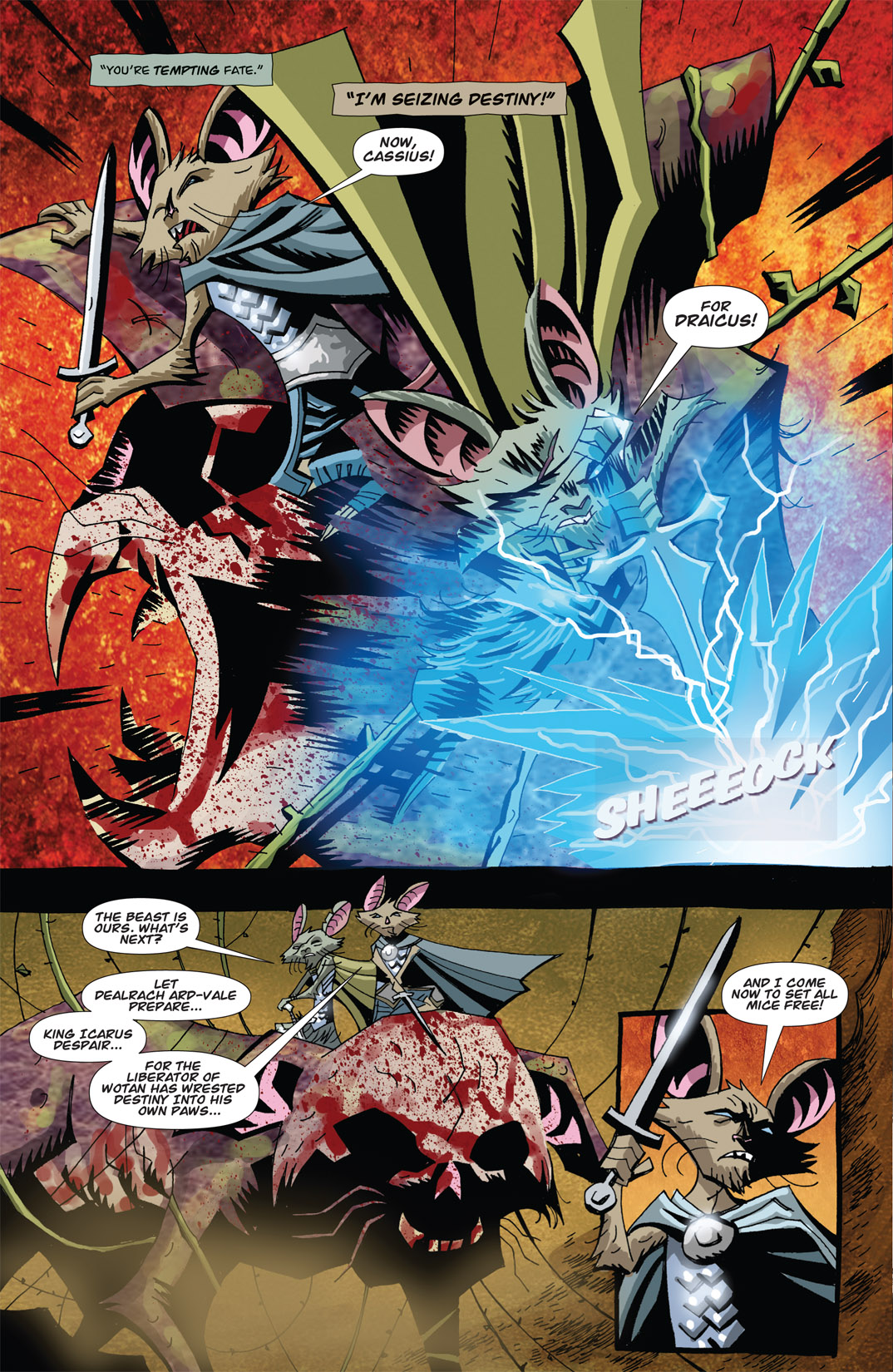 Read online The Mice Templar Volume 2: Destiny comic -  Issue #7 - 11