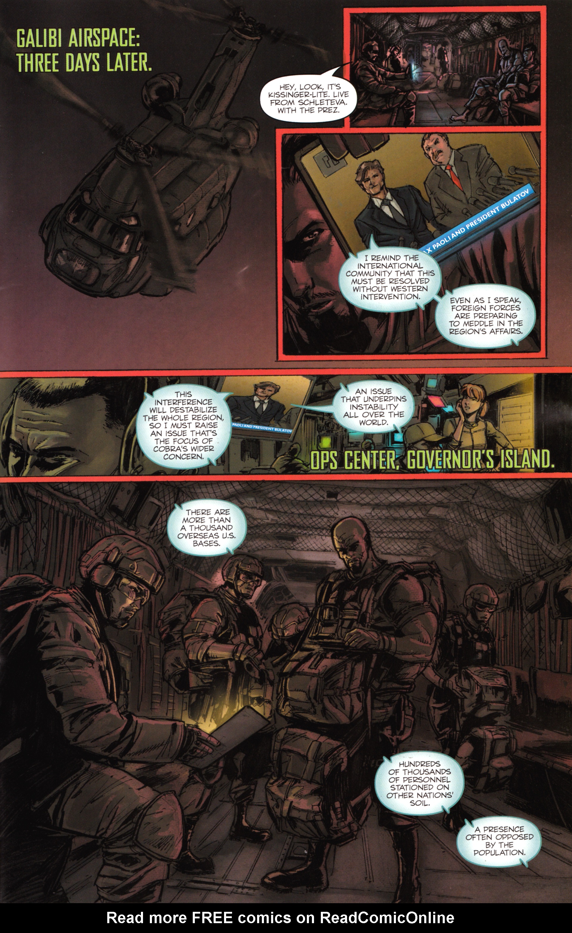 Read online G.I. Joe (2014) comic -  Issue #1 - 23