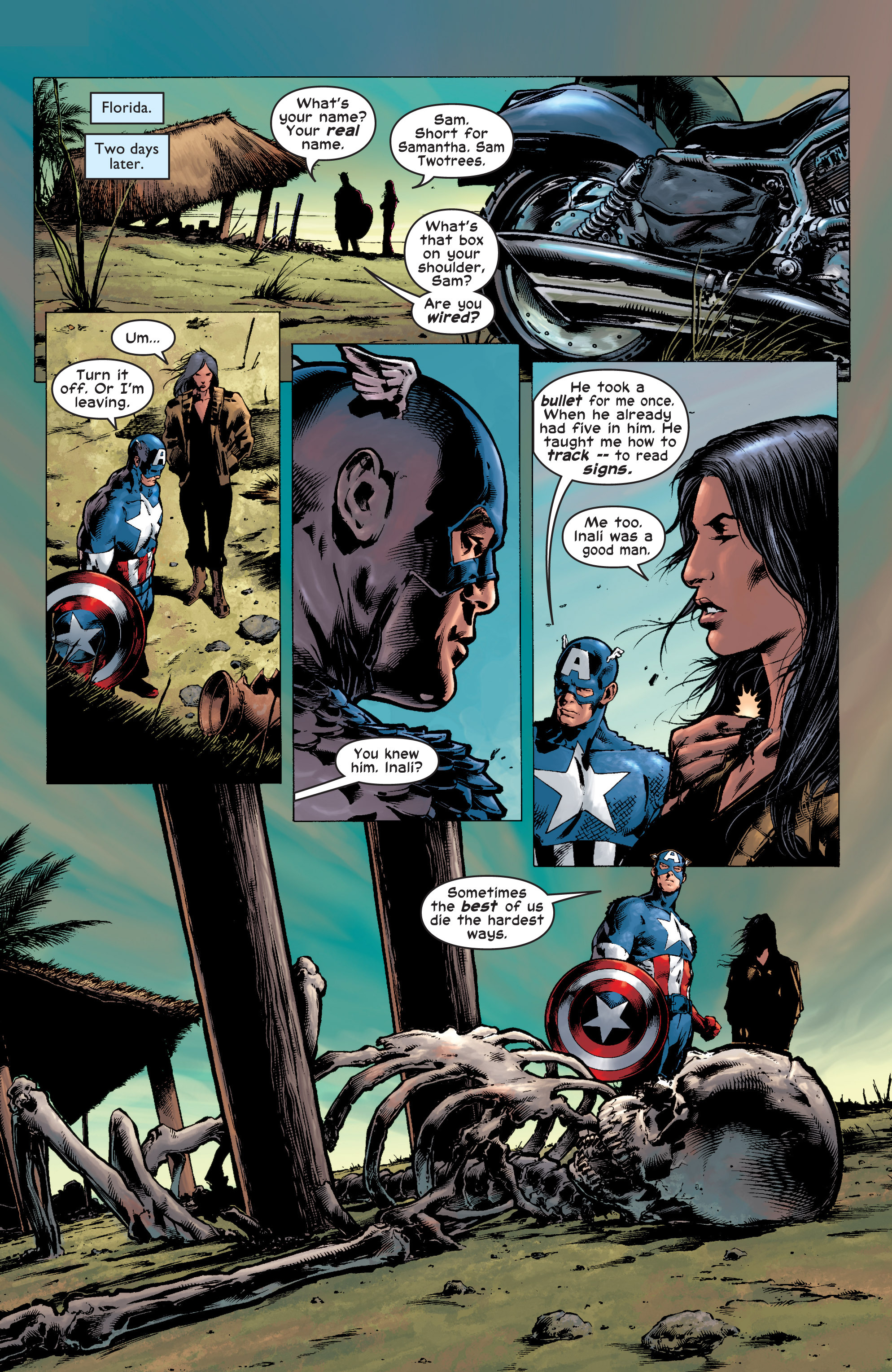 Read online Captain America (2002) comic -  Issue #7 - 18