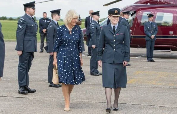 The Duchess visited RAF Halton in Aylesbury and whilst there, officially opened the new youth activities centre