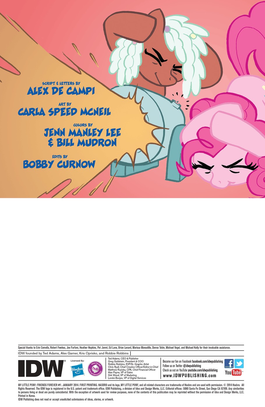 Read online My Little Pony: Friends Forever comic -  Issue #1 - 2