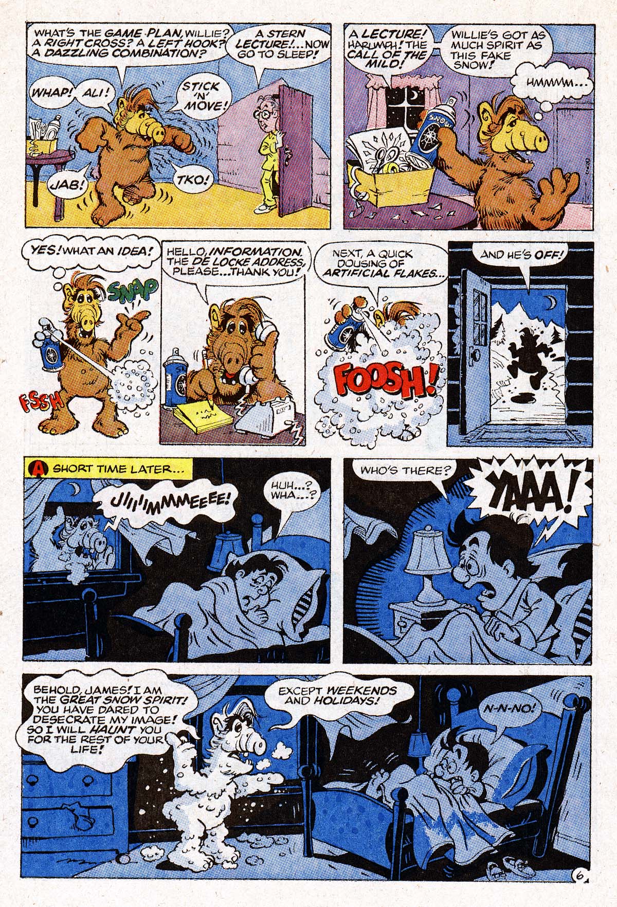 Read online ALF comic -  Issue #1 - 16