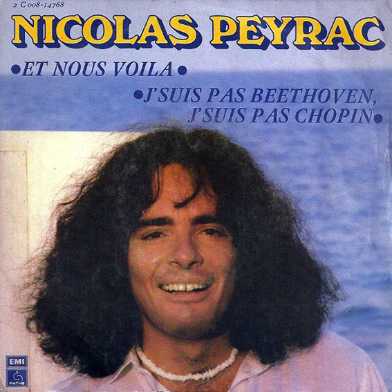 les sensass sillons Nicolas Peyrac 45t (1979)