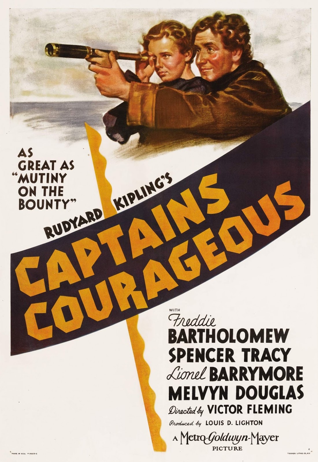 Movie Review "Captains Courageous" (1937) Lolo Loves Films