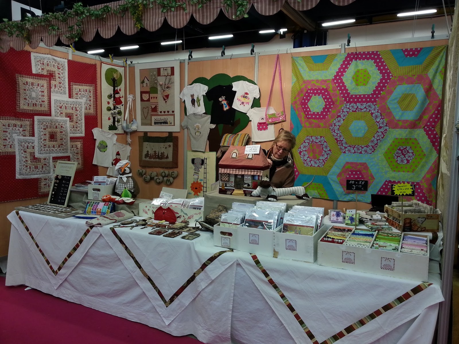 HISTORIES DE LA TIETA PATCH Quilt Expo en Beaujolais y Pour l'amour du