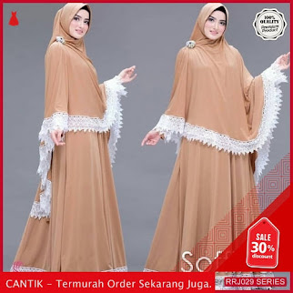 Jual RRJ029D144 Dress Muslim Soffina Wanita Syari Plus Set BMGShop